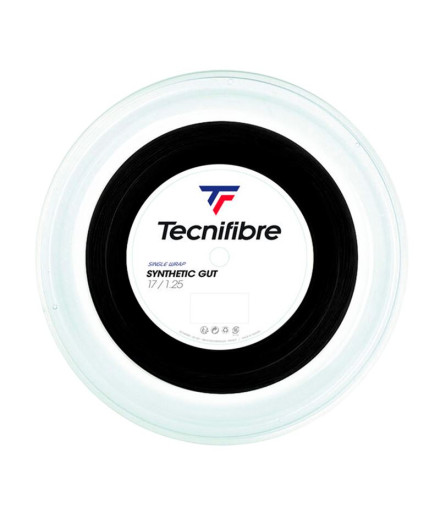 Tecnifibre Tripa sintética Coil 200M Preto 1,35
