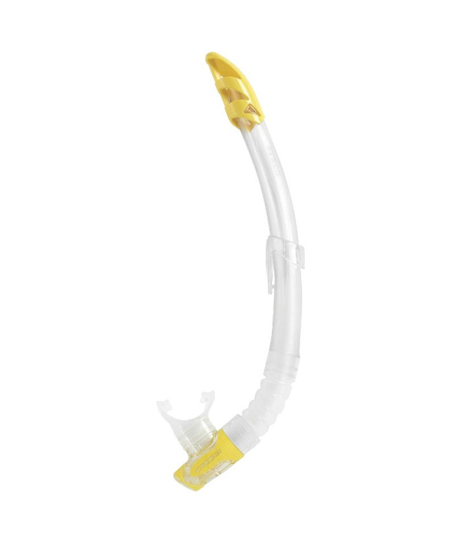 Tubo Cressi Gamma transparente-amarillo