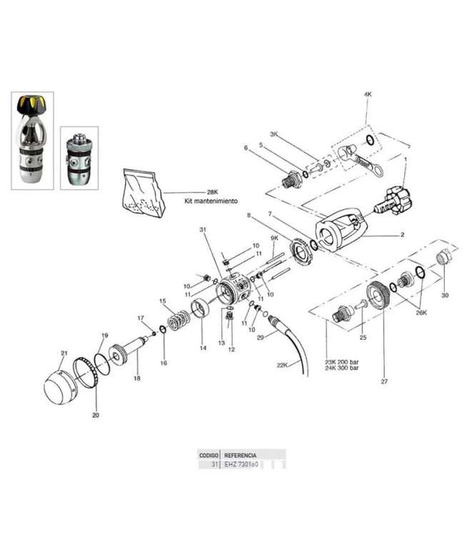 Cressi Ac2 Corpo da 1ª fase