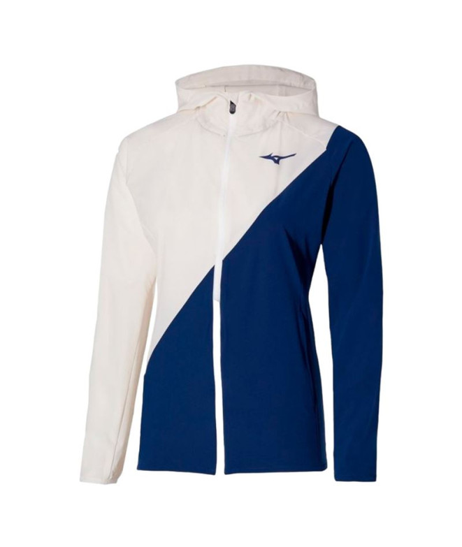 Veste Mizuno Femme padel Mugen Hooded Jacket White