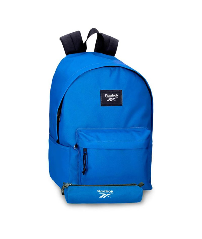 Mochila Reebok estojo Brooklyn com azul