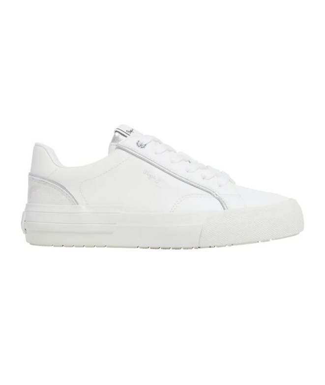 Chaussures Femme Pepe Jeans Allen Twin Blanc