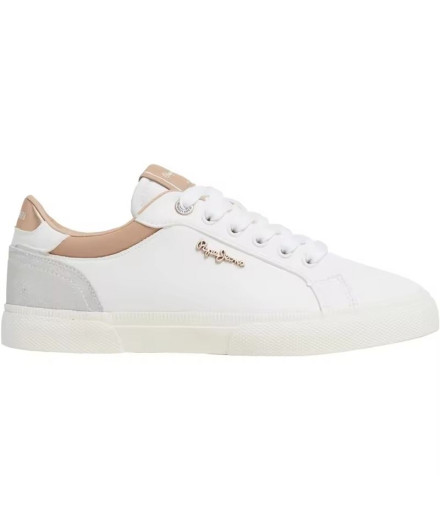 Sapatilhas Court Mulher Pepe Jeans Kenton Castanho Ocre...
