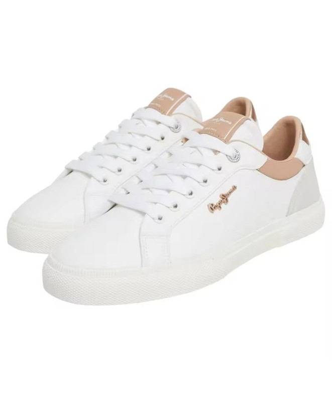 Chaussures Pepe Jeans Kenton Court Golden Femme...