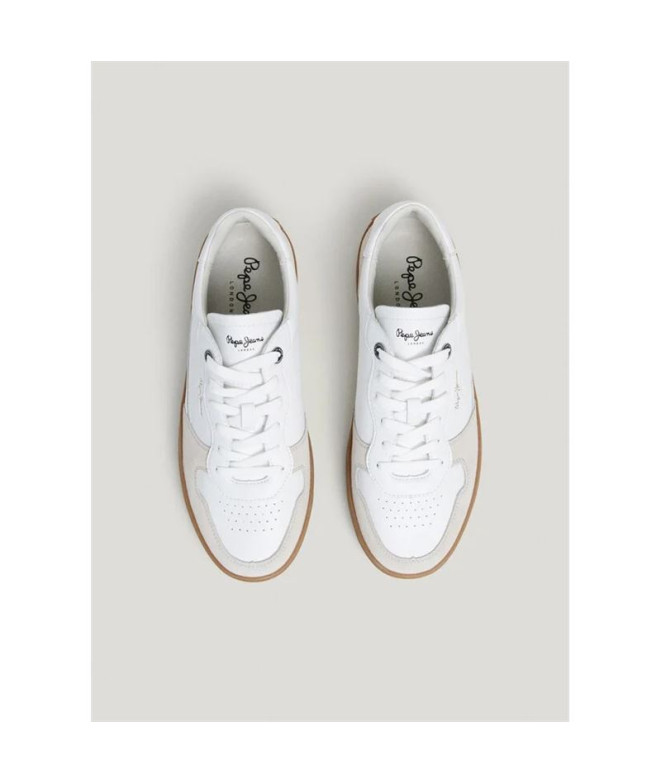 Chaussures Pepe Jeans Camden One Homme Blanc
