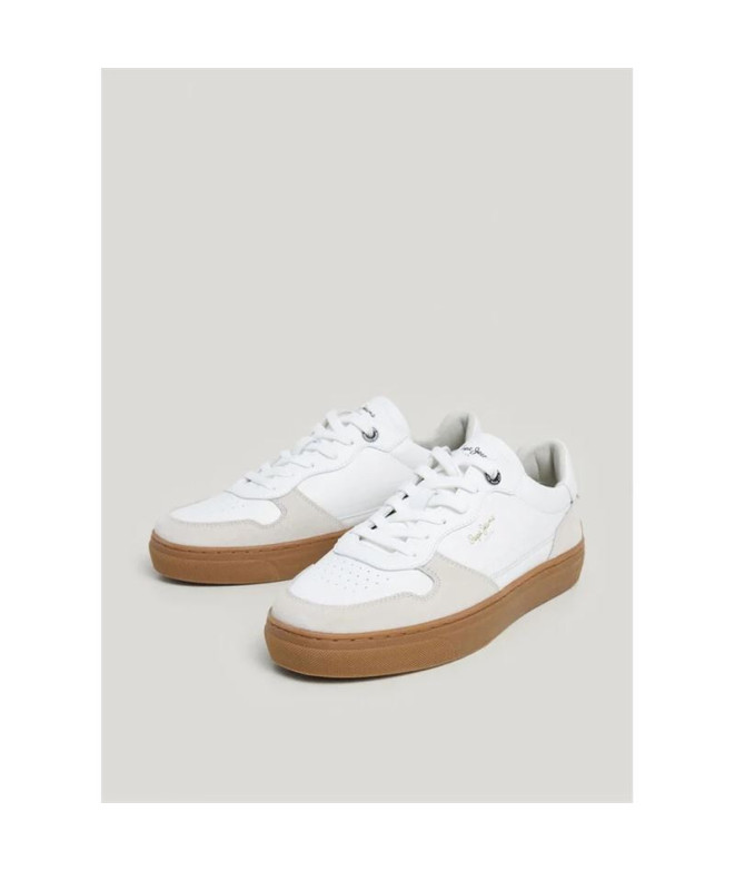 Chaussures Pepe Jeans Camden One Homme Blanc