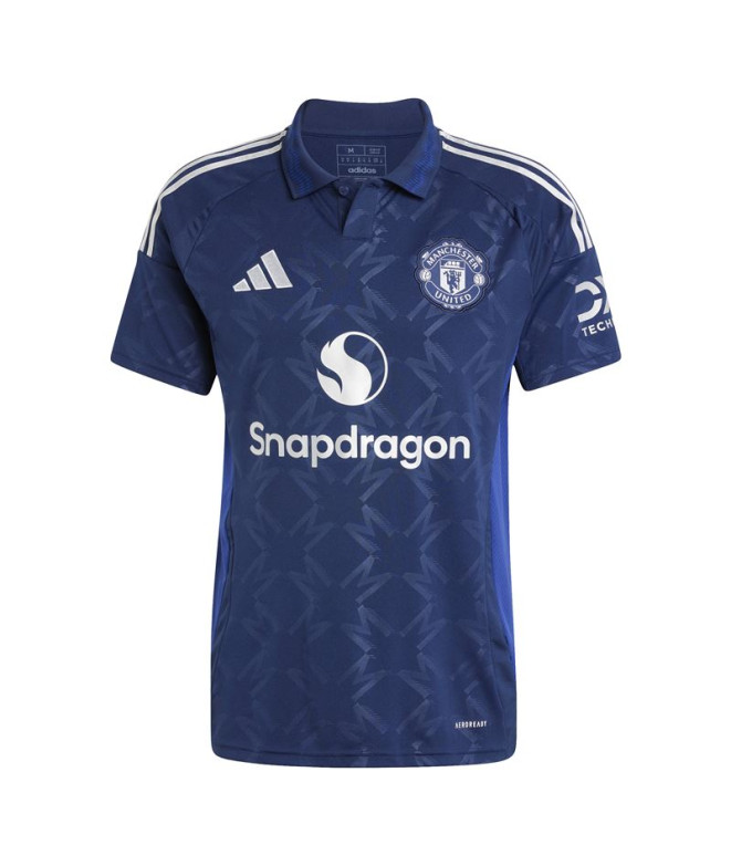 Camiseta de Fútbol adidas Manchester United 24/25 Away Jersey Hombre Azul