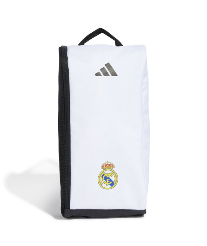 Porte-chaussures Football adidas de Real Madrid Rmcf Home Blanc/Noir