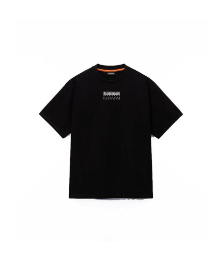 T-shirt Napapijiri S-Premium Ss Noir Homme