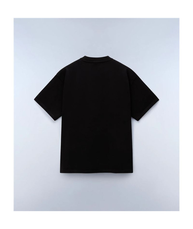 Camiseta Napapijiri S-Premium Ss Preto Homem