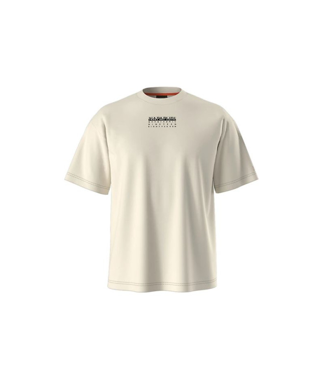 Camiseta Napapijiri S-Premium Ss Bege Dimity 2 Homem