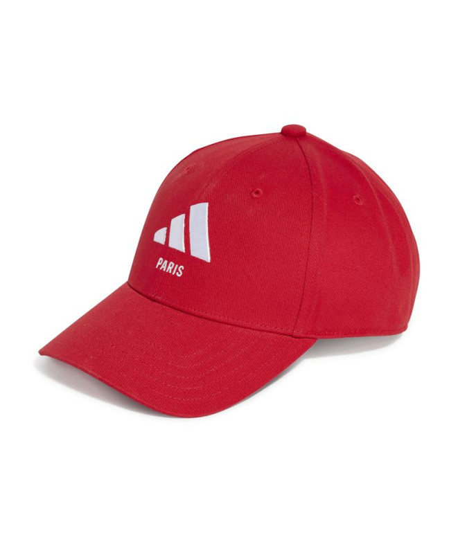 Casquette adidas Balle coton rouge