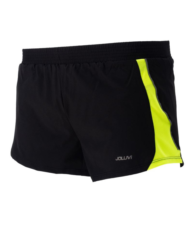 Short Joluvi de running Meta Short Amarillo neon