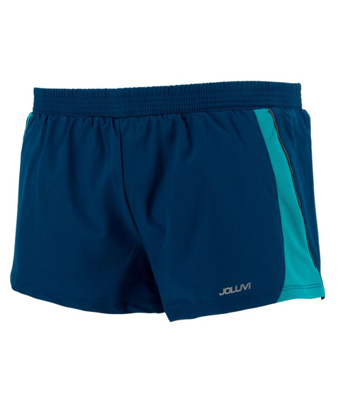 Short Joluvi de running Meta Turquesa