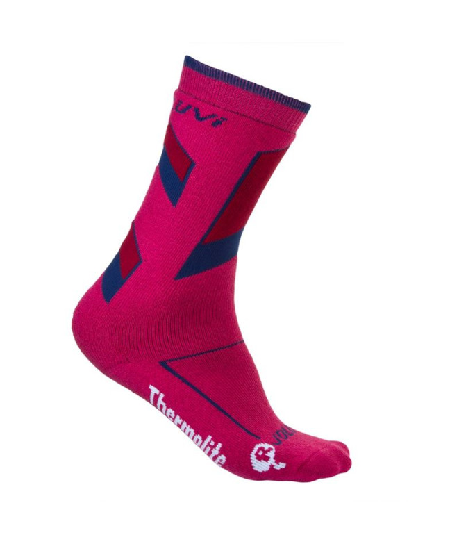 Calcetin Thermolite Hi-Tech 2P Fucsia/Marino