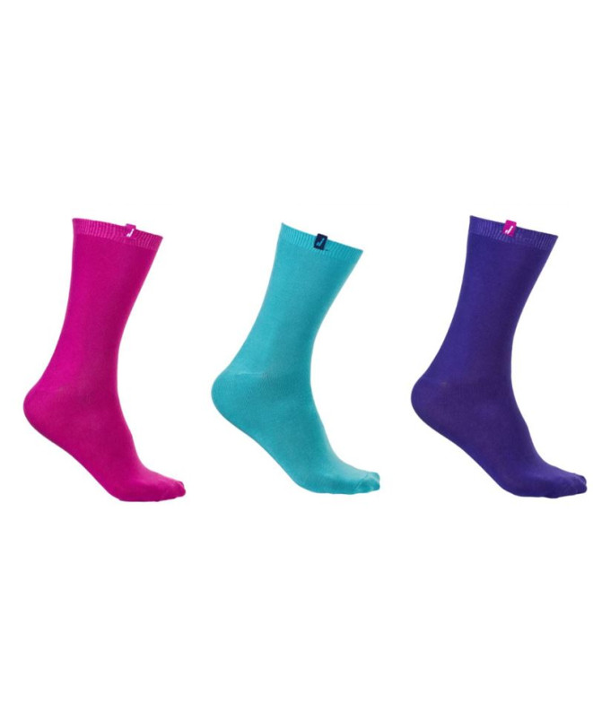 Calcetin Bamboo Sock W 3 Pr. Surtido