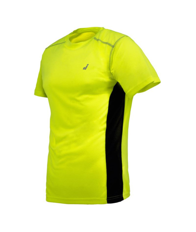 Camiseta Joluvi Ultra Hombre Amarillo Neon/Negro