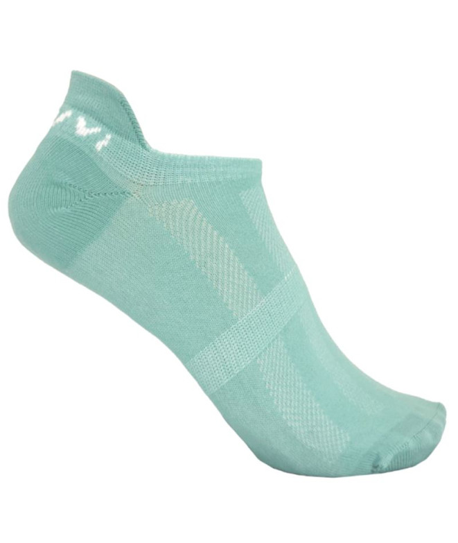 Calcetines de Running Joluvi Run Fly Pack 2 Turquesa