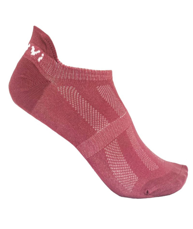 Calcetines de Running Joluvi Run Fly Pack 2 Rosa