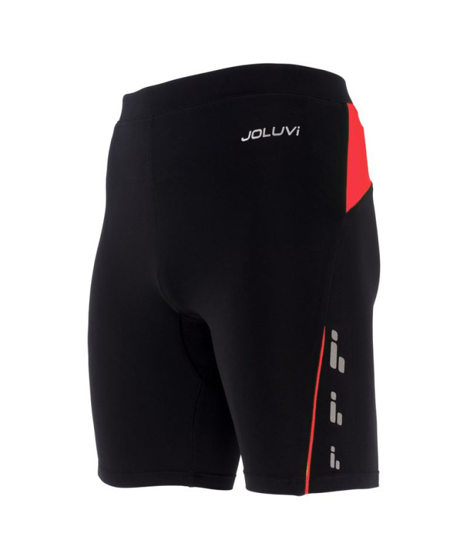 Bermuda Joluvi Profit Negro/Rojo