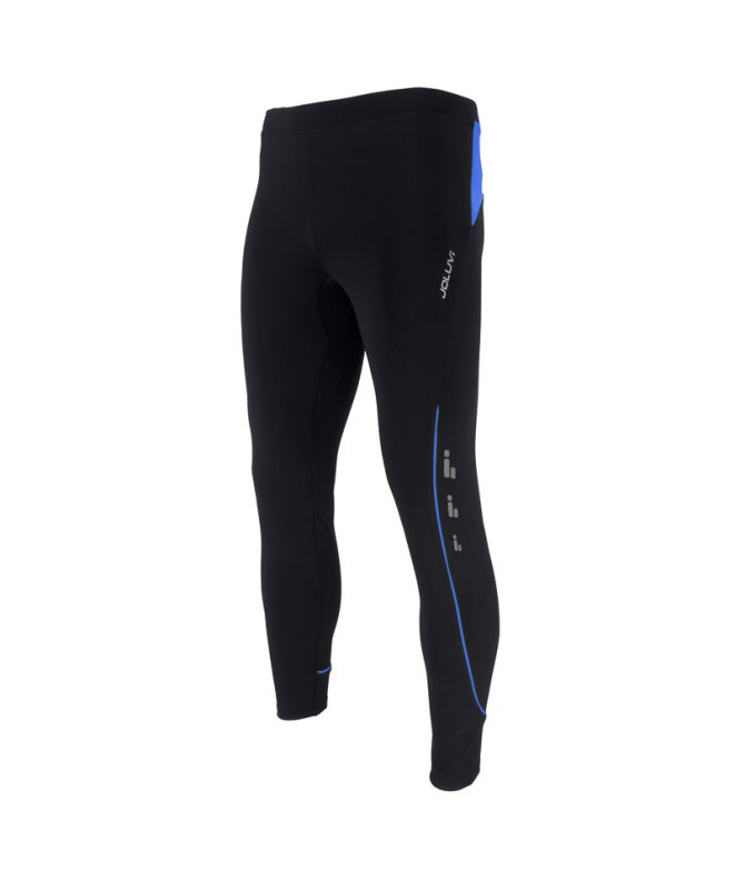 Joluvi Pantalon Profit Noir/Bleu royal