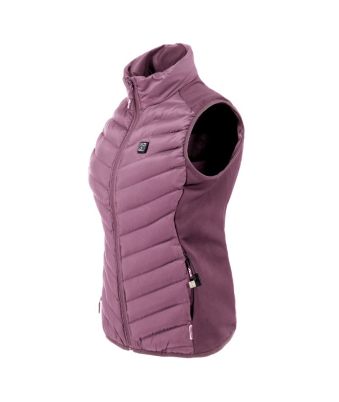 Gilet Joluvi Chauffage Plum Femme