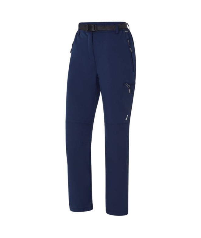 Joluvi Pantalon Soft- Tech W Navy Femme