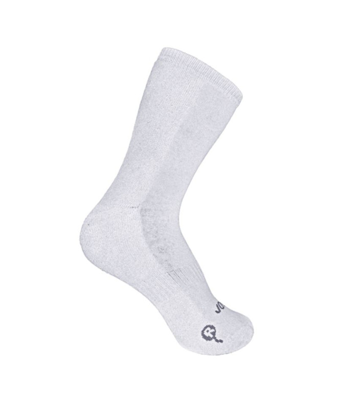 Calcetin Joluvi Ctton Step Alto Pack 3 Blanco Infantil