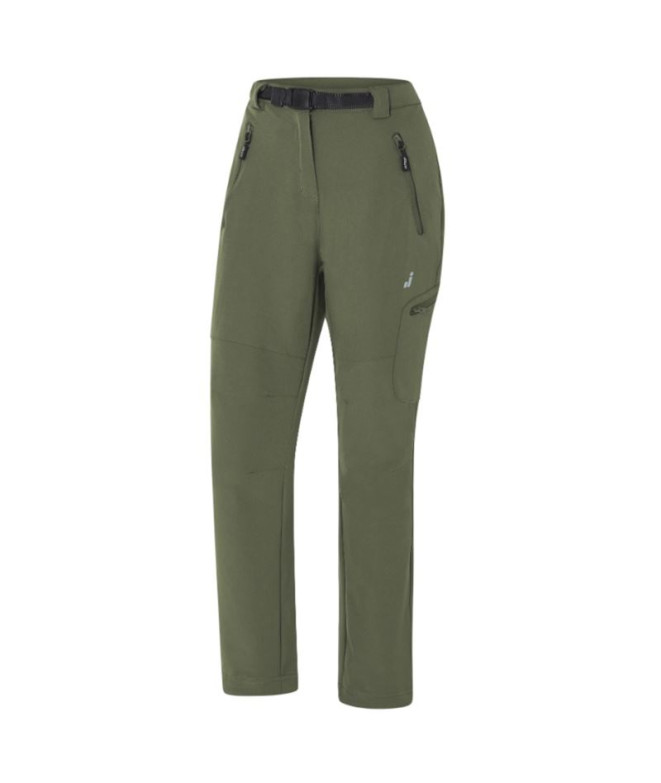 Calça Montanha Joluvi Mulher da Eiger W Verde azeitona