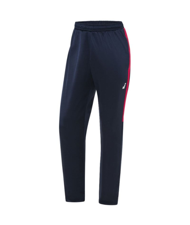 Calça Joluvi Mulher Sambil desportivo azul-marinho/vermelho