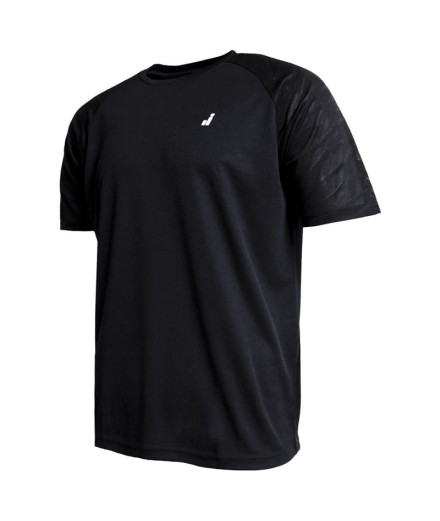 T-shirt Joluvi Homme Noir torsadé