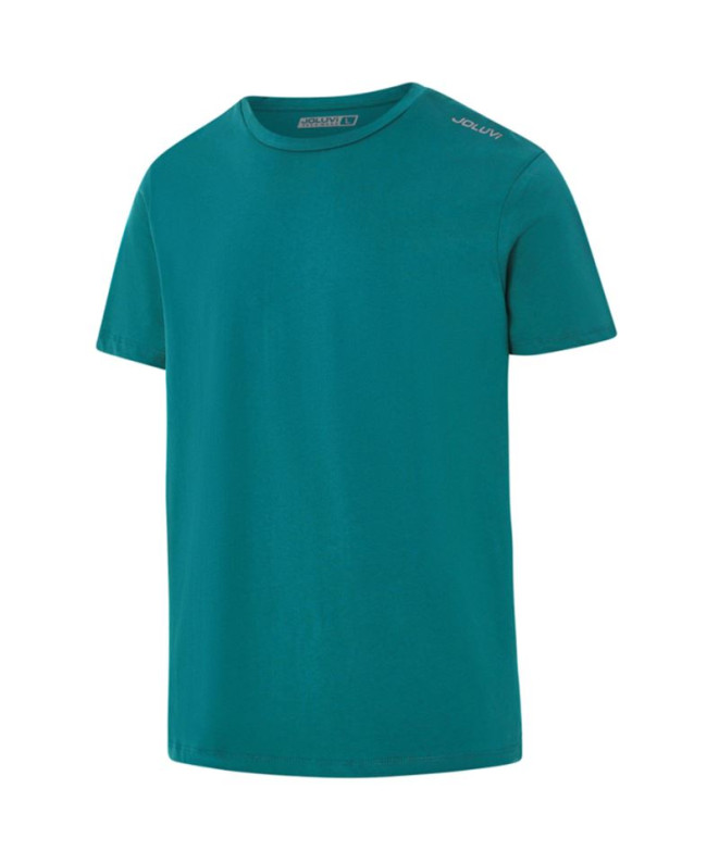Camiseta Montaña Joluvi Combed Cotton Esmeralda