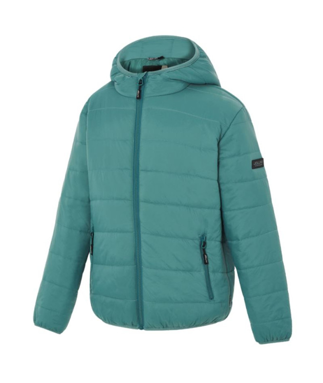 Joluvi Anorack Shure Hood Emerald /Emerald Enfant