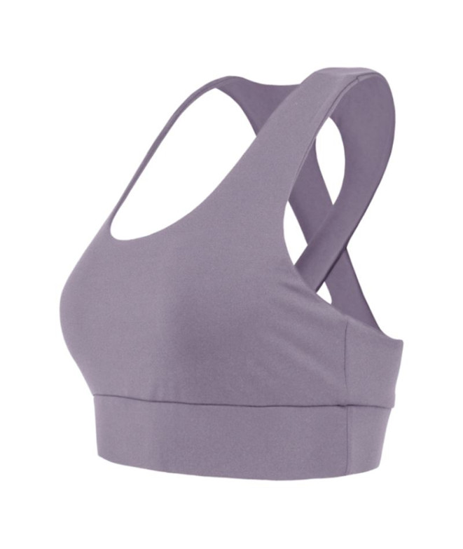 Sujetador Deportivo Fitness Joluvi Mavi Lila