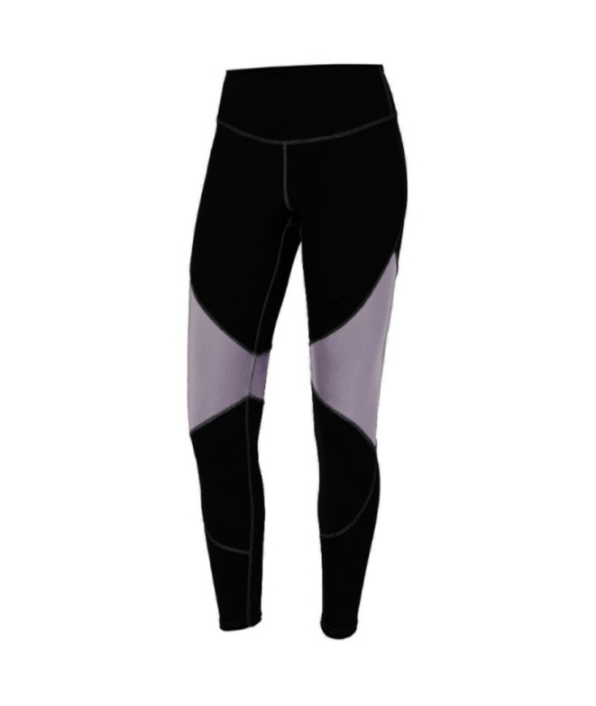 Pantalón de Fitness Joluvi Mavi Tri Mujer Negro -Lila