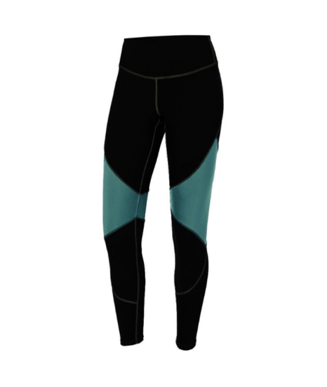 Pantalón de Fitness Joluvi Mavi Tri Mujer Negro-Esmeralda
