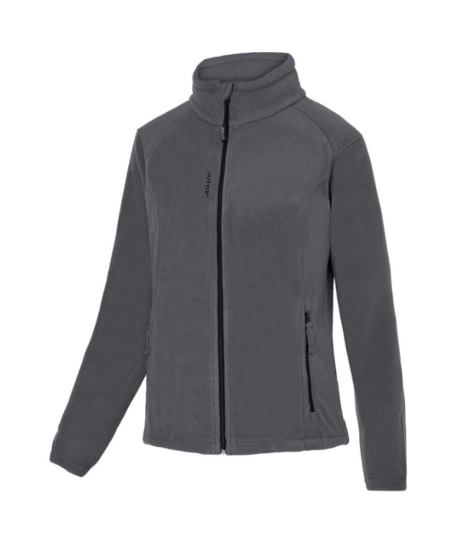 Chaqueta Polar Joluvi Ecotech 380 Mujer Antracita /Negro