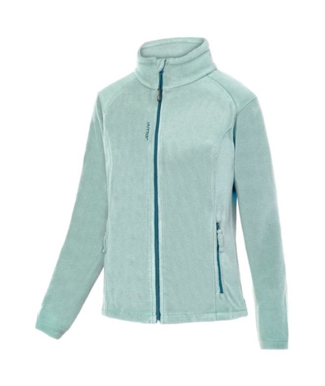 Chaqueta Polar Joluvi Ecotech 380 Mujer Verde Tiza /Azul Cobalto