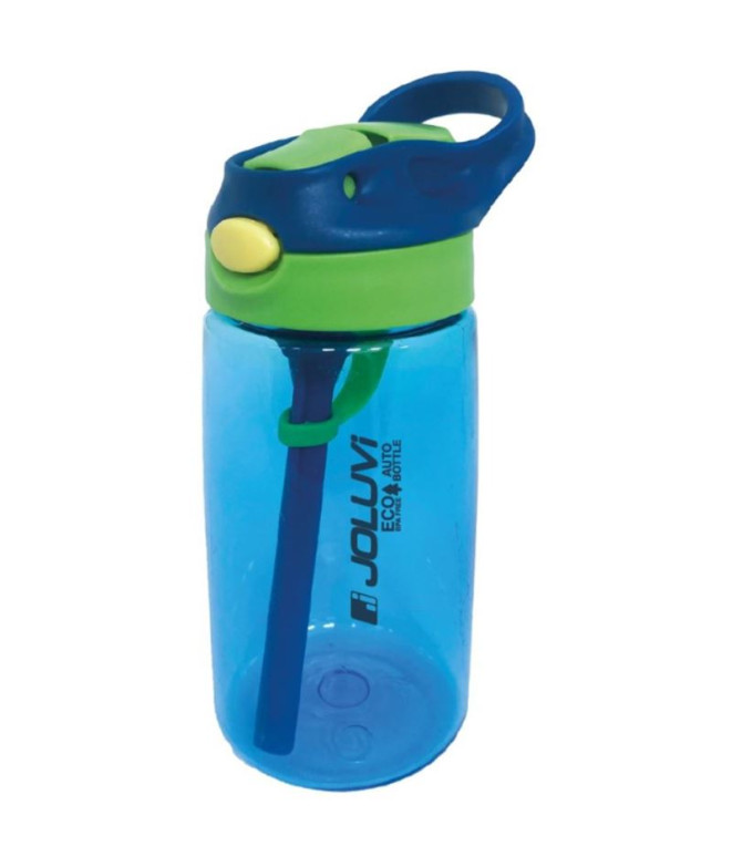 Botella Joluvi Autokid Infantil Azul Royal/Verde 500 CC