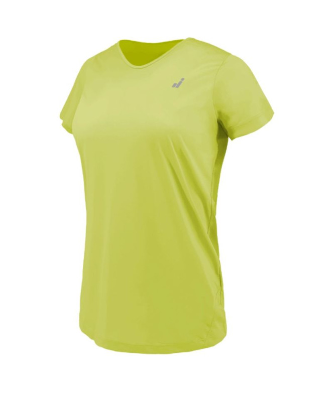 Camiseta de Montaña Joluvi Cascais Mujer Amarillo -Amarillo