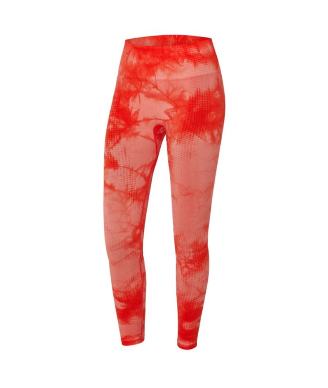 Collants Fitness Joluvi Femme de Tie Dye Coral/Coral