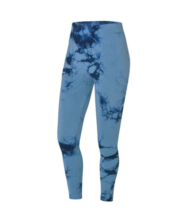 Malhas Fitness Joluvi Mulher de Tie Dye azul lago/azul lago