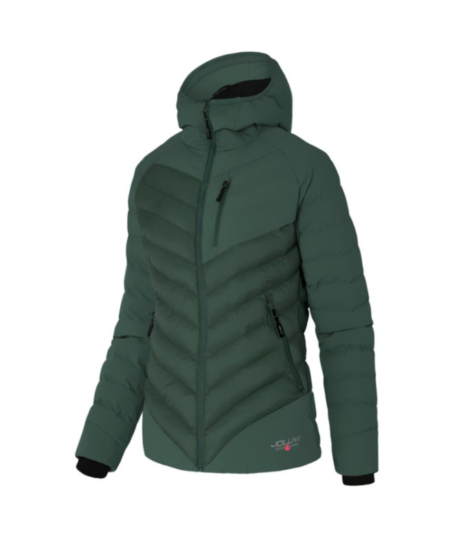 Anorack Joluvi Heat Riva Verde Bosque /Verde Bosque Mujer