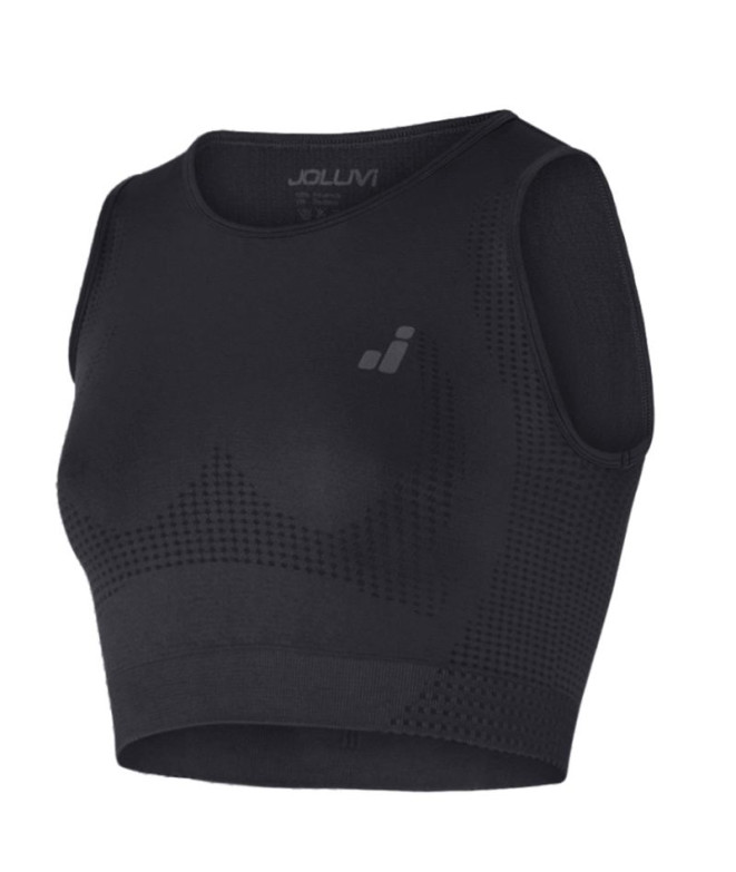 Top Joluvi Ana Tir Negro/Negro Mujer