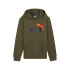 Moletom Casaco com capuz com logótipo grande Puma Ess+ 2 Col Fl Menino
