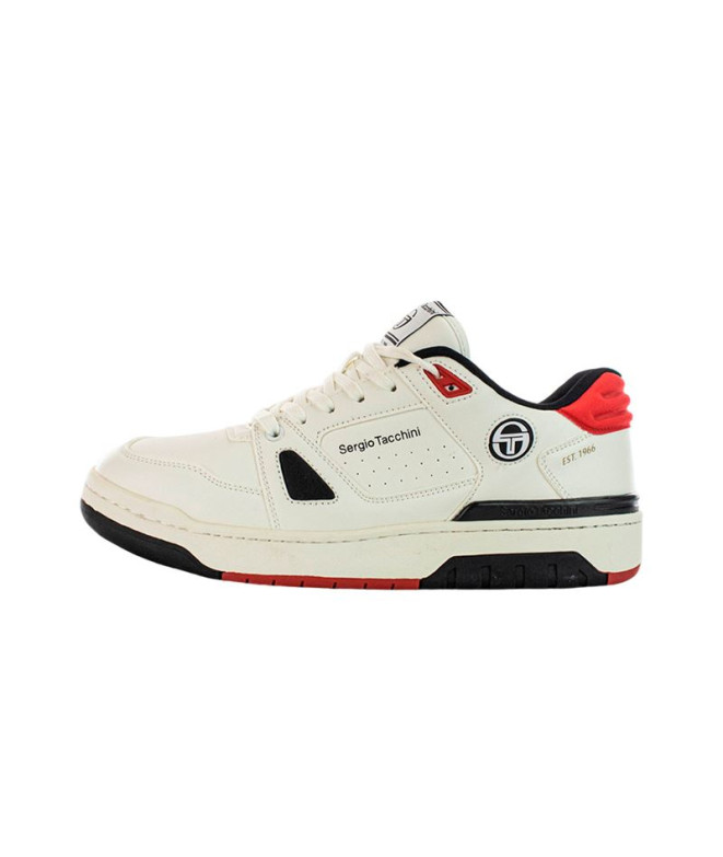 Chaussures Sergio Tacchini Milano Blanc Noir