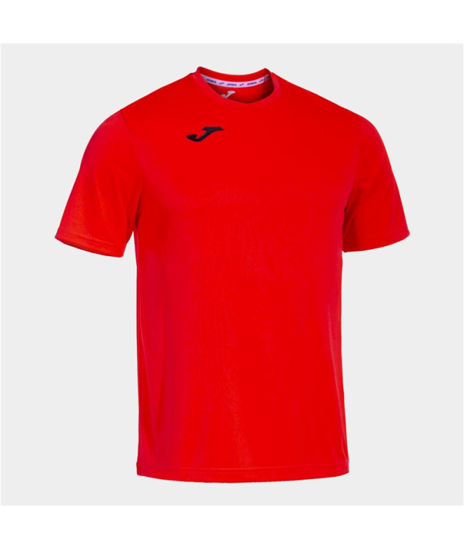 Camiseta Manga Corta Joma Combi Hombre Coral Fluor