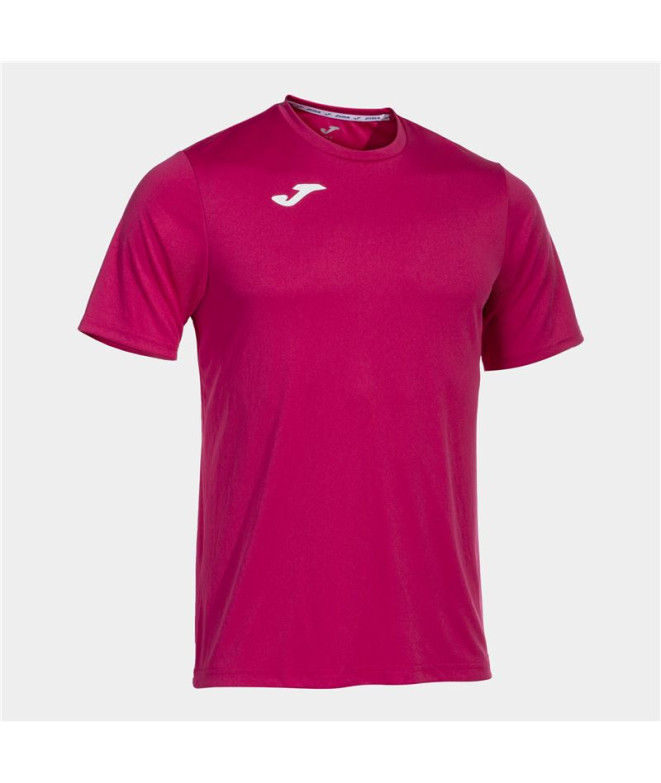 Camiseta Manga Corta Joma Combi Hombre Fucsia