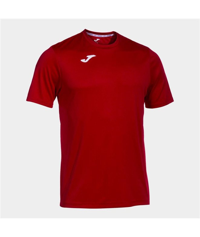 T-shirt Joma Homme Manches courtes Combi Rouge