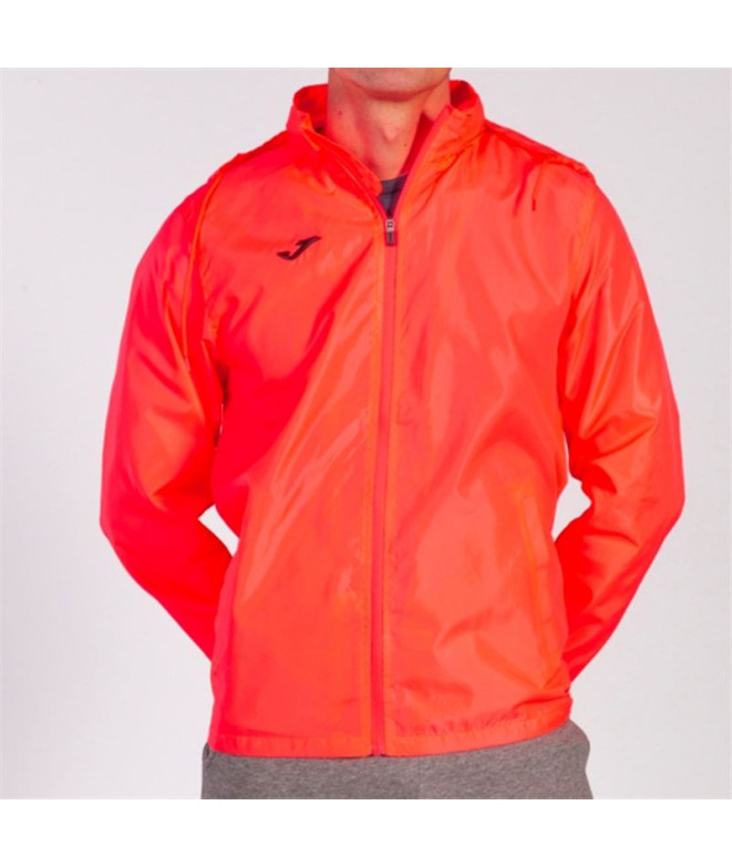 Chubasquero Joma Homem Iris Coral Fluor
